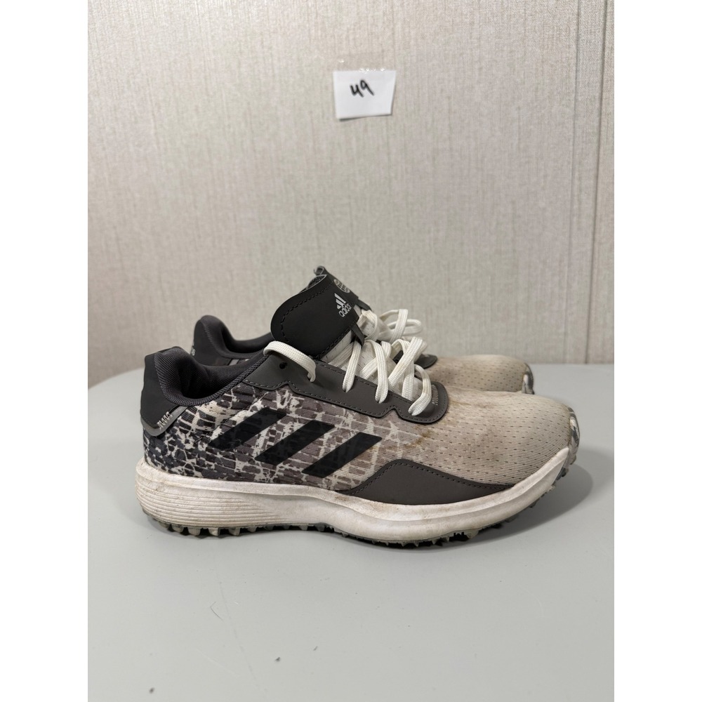 Adidas S2G SL Spikeless Golf Shoes Grey White Leopard GV9785 Mens 6 Womens‎ 7.5